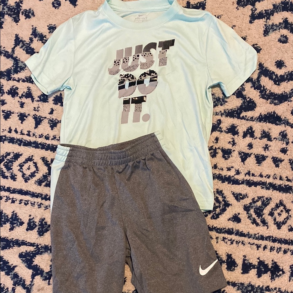 Nike Just Do It T-Shirt and Shorts Set